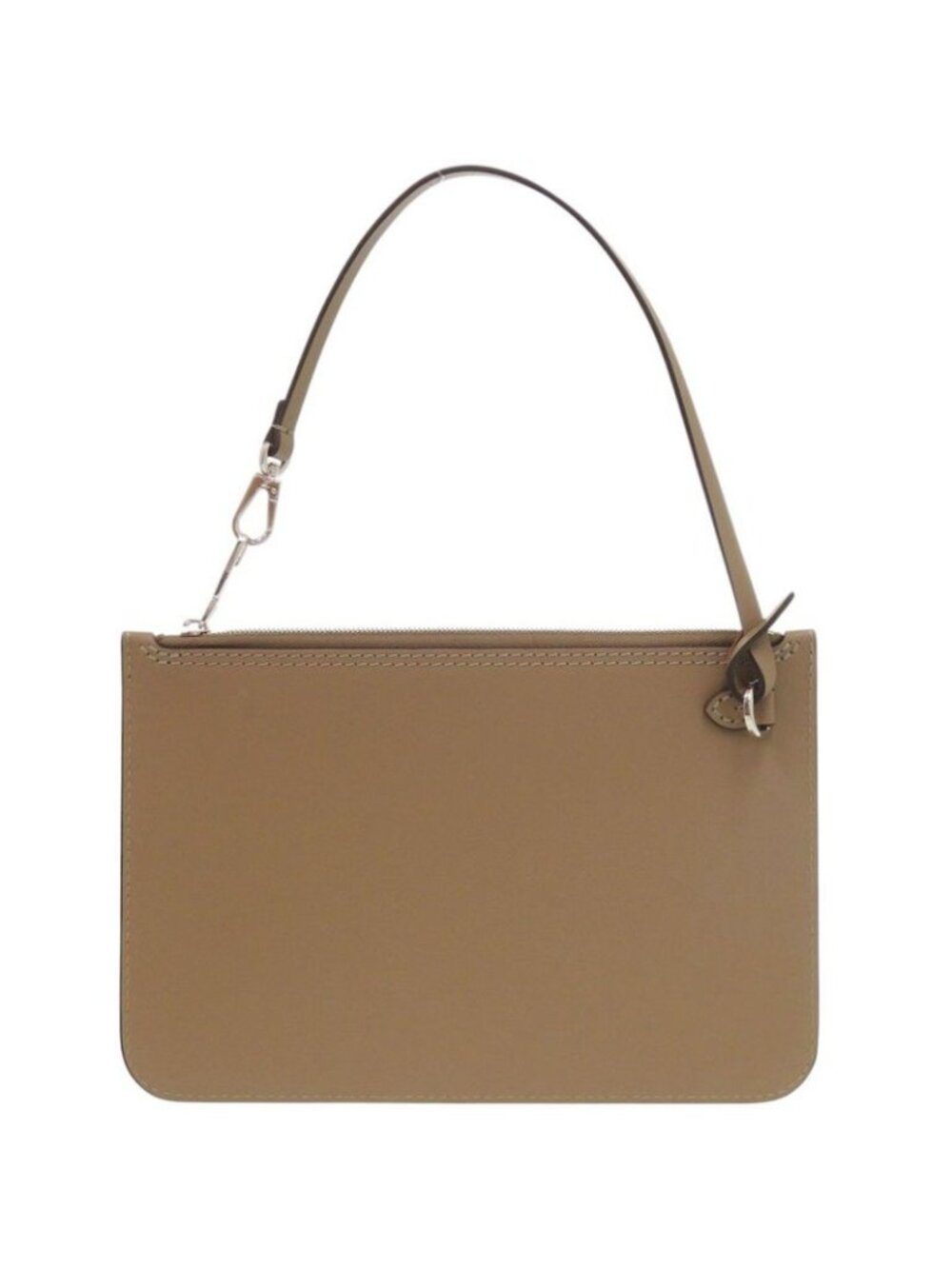 Louis Vuitton Hina MM Pouch Leather Brown - Picture 2 of 5